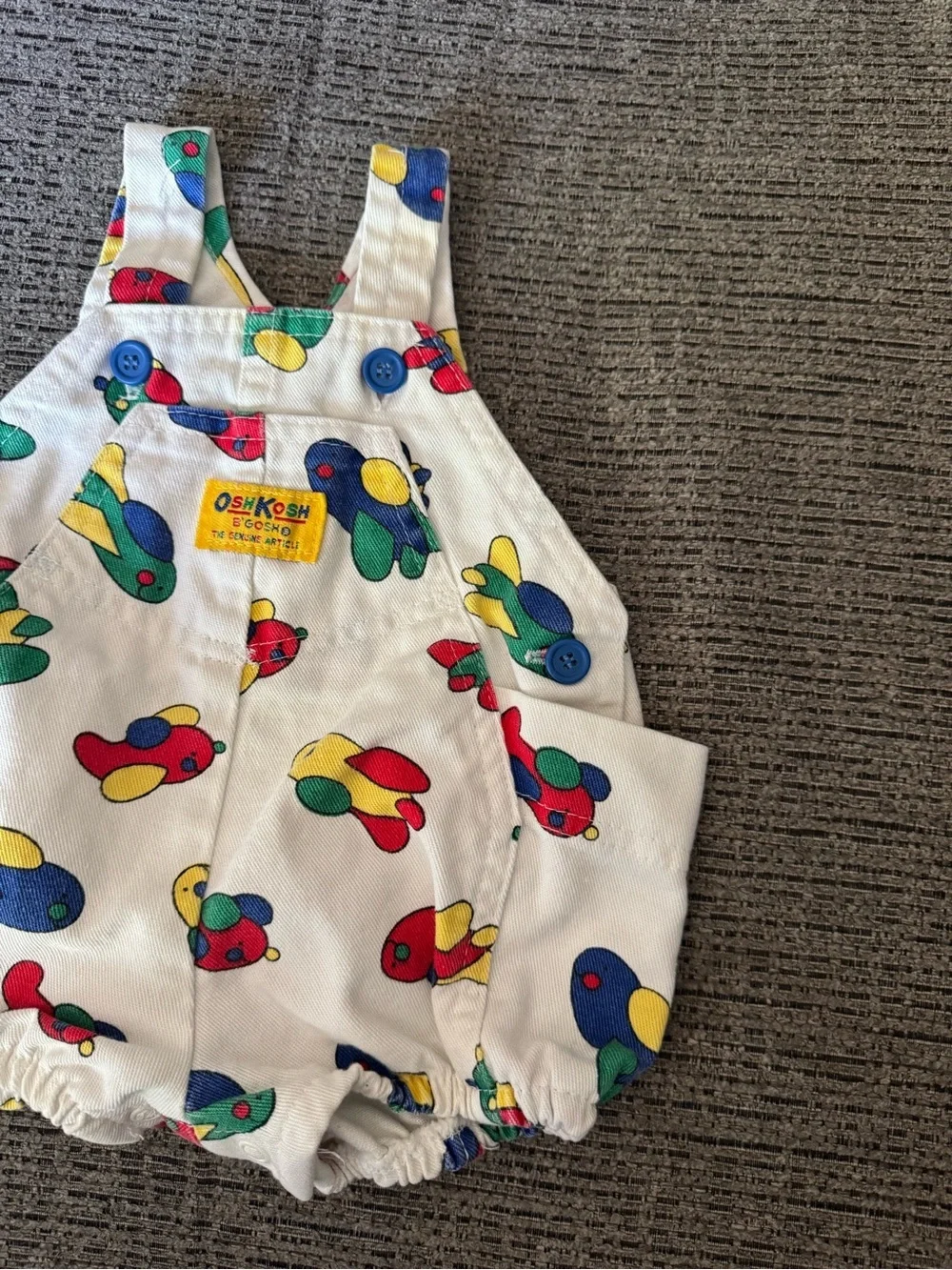 Vintage OshKosh B’ Gosh Baby Shortalls